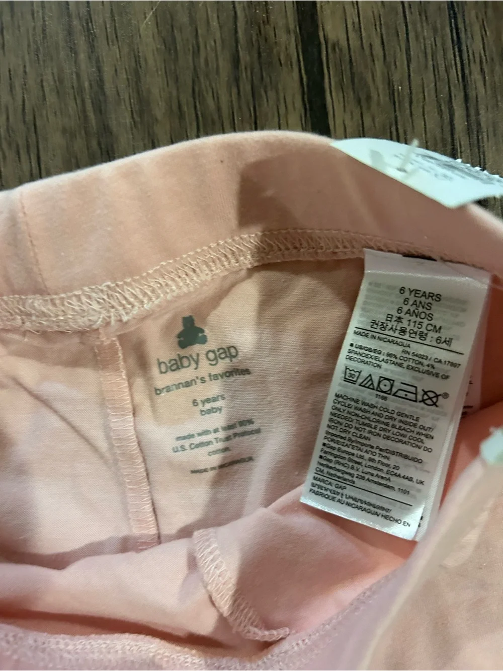 GAP Light Pink Knit cartwheel Shorts